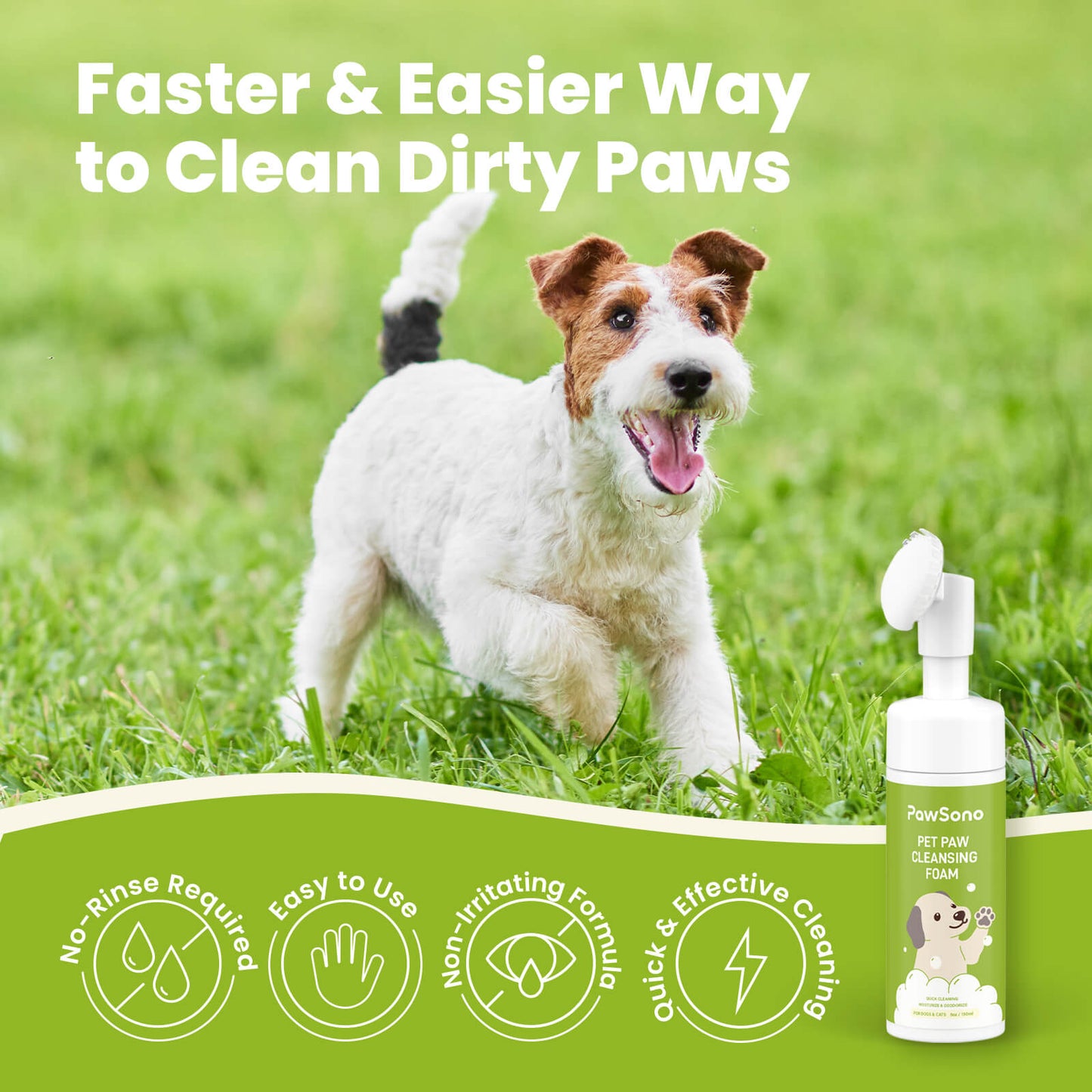 PawSono PET PAW CLEANSING FOAM