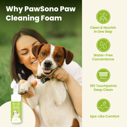 PawSono PET PAW CLEANSING FOAM