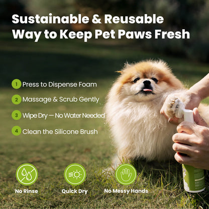 PawSono PET PAW CLEANSING FOAM