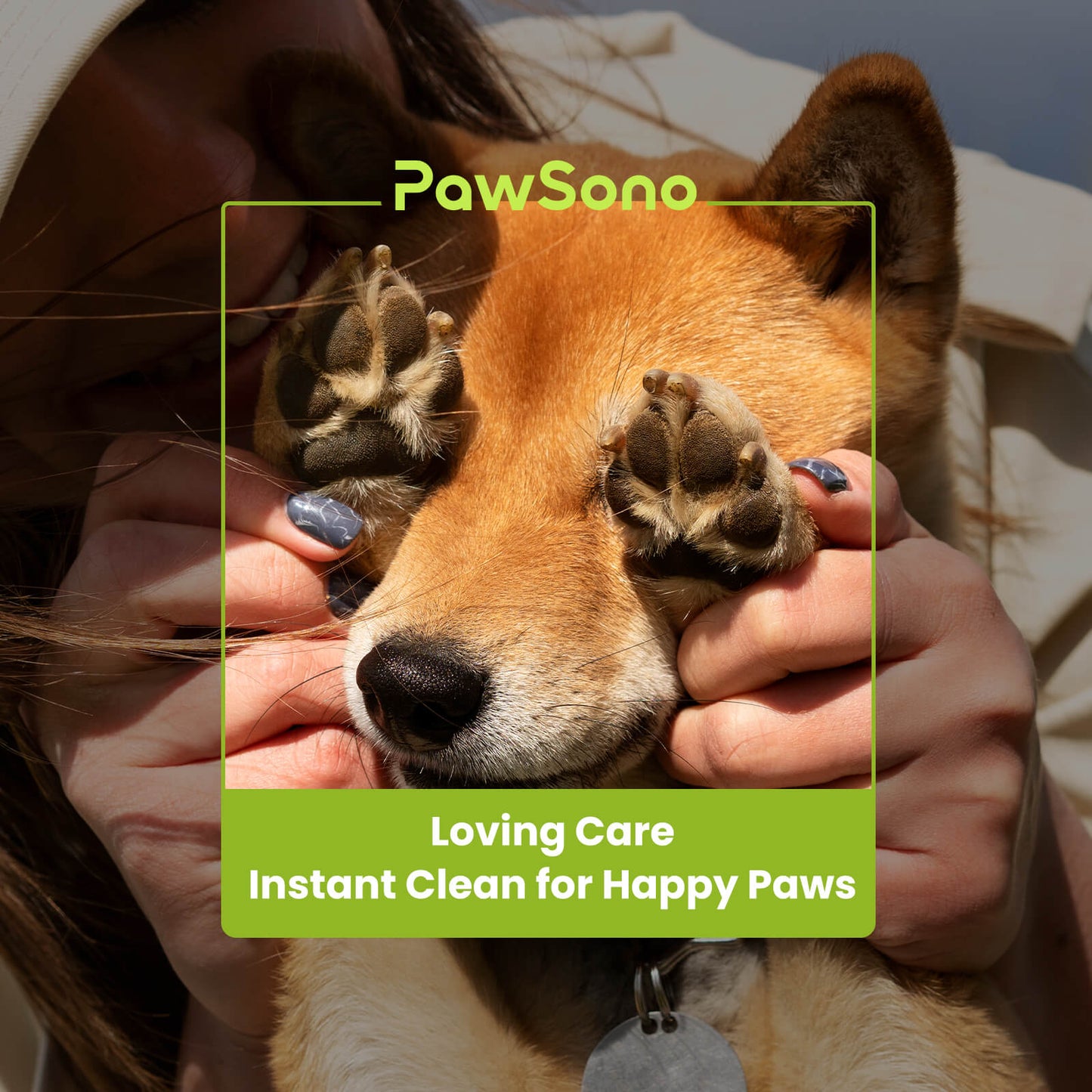 PawSono PET PAW CLEANSING FOAM