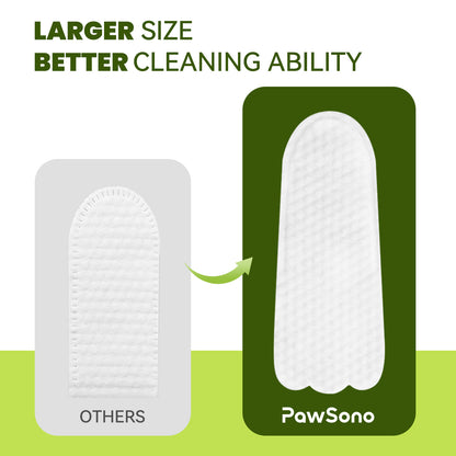 PawSono PET EAR FINGER WIPES