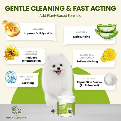 PawSono PET EYE WIPES